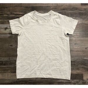 Lululemon Breeze Short Sleeve Athletic Shirt Womens Medium White